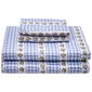 Ashley Cooper(tm) Gingham Floral Stripe Flannel Sheet Set - image 1