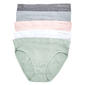 Womens Laura Ashley 5PK Swiss Dot Hipster Panties-LS6807-5PKM - image 1