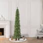 Puleo International 6ft. Pre-Lit Artificial Pencil Christmas Tree - image 2