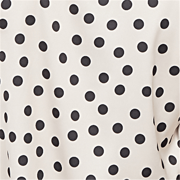Womens Emaline Dusted Petals 3/4 Wide Sleeve Dot Blouse