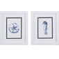 Propac Images&#40;R&#41; 2pc. Sand Dollar Seahorse Wall Art Set - image 1