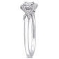 Diamond Classics&#8482; 10kt. White Gold 1/3ctw. Diamond Crossover Ring - image 4