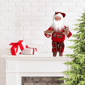 Santa''s Workshop 15in. Xmas Calories Don''t Count Claus - image 4