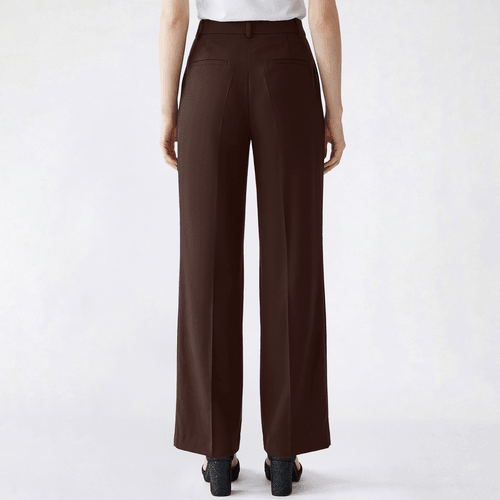 Juniors A. Byer Pleated Wide Leg Twill Trousers