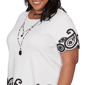 Plus Size Alfred Dunner Crowd Pleaser Scalloped Paisley Blouse - image 5