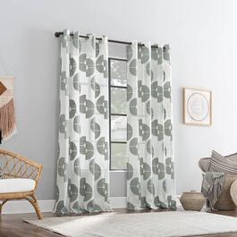 Udell Modern Woven Clip Grommet Panel Curtains