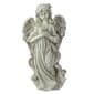 Northlight Seasonal 17in. Peaceful Angel Holding a Rose Statue - image 1