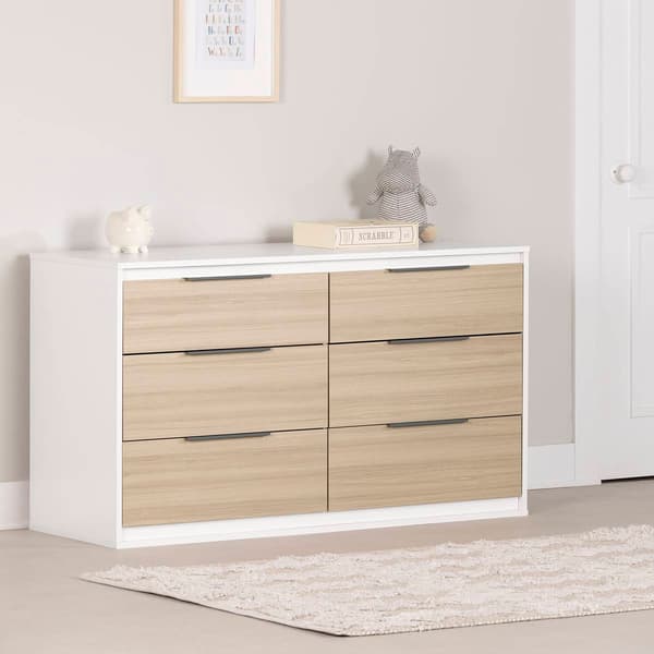 South Shore Hourra 6-Drawer Double Dresser
