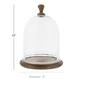 9th &amp; Pike® Clear Glass And Wood Cloche - image 7