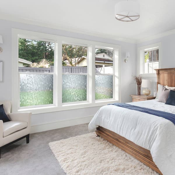 RoomMates&#174; Clear Etched Glass Window Film