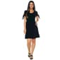 Petite MSK Short Tie Sleeve Solid Shift Dress - image 1