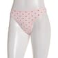 Juniors Rene Rofe&#40;R&#41; Cotton Spandex Thong Panties 12206-6404P - image 1