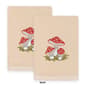Linum Home Textiles 2pc. Spring Mushrooms Embroidered Hand Towels - image 5