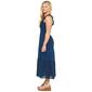 Juniors Love Tree Smocked Bodice Tier Gauze Maxi Dress - image 4