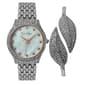 Jessica Simpson Silver-Tone Watch &amp; Bracelet Set - JSB8008SL - image 1