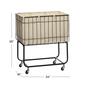 9th & Pike&#174; Contemporary Metal Laundry Cart - image 6