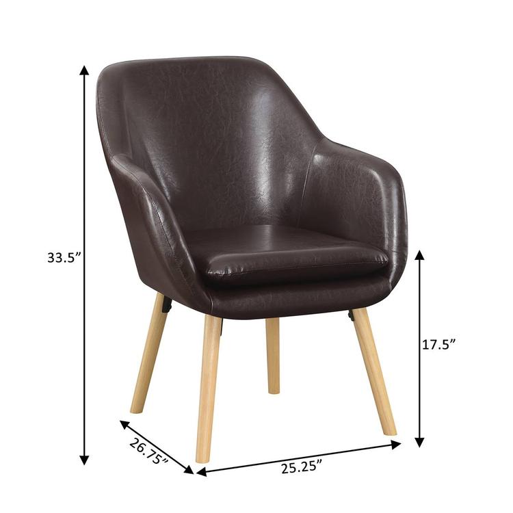 Convenience Concepts Take a Seat Charlotte Accent Chair