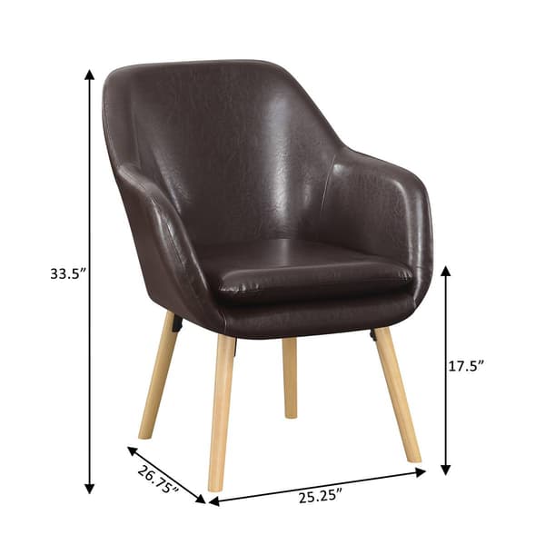 Convenience Concepts Take a Seat Charlotte Accent Chair