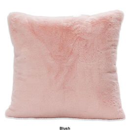 Rabbit Faux Fur Decorative Pillow - 20x20