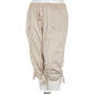 Plus Size Da-sh 19in. Emma Knit Waist Poplin Capri Pants - image 3
