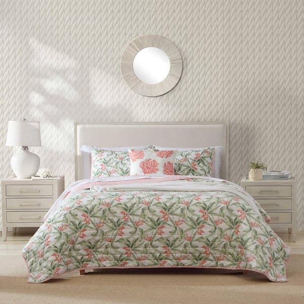 Tommy Bahama Acapulco Palms Cotton Quilt Set