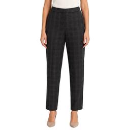 Womens Zac & Rachel Printed Pullon Straight Leg Pants