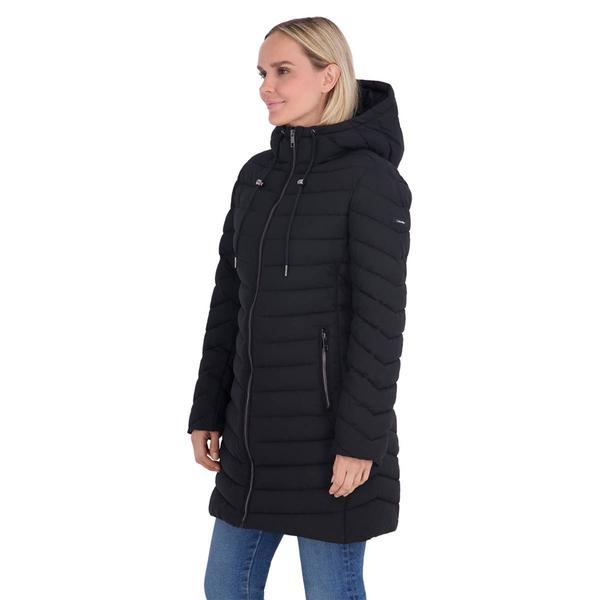 Womens Calvin Klein Stretch Packable Walker Coat