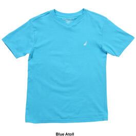 Boys &#40;8-20&#41; Nautica Strait Short Sleeve V-Neck T-Shirt