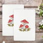 Linum Home Textiles 2pc. Spring Mushrooms Embroidered Hand Towels - image 2