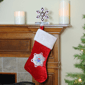 Northlight Pepsi Snowflake Embroidered Christmas Stocking - image 2