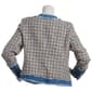 Womens Nanette Lepore Long Sleeve Open Boucle Denim Trim Jacket - image 2