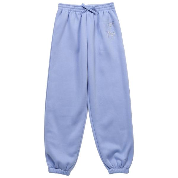 Girls (7-16) Star Ride® Fleece Lined Joggers w/ Rhinestone Bows