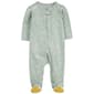 Baby Girl &#40;NB-9M&#41; Carters&#40;R&#41; Hearts and Bee Foot Art Sleep N Play - image 1