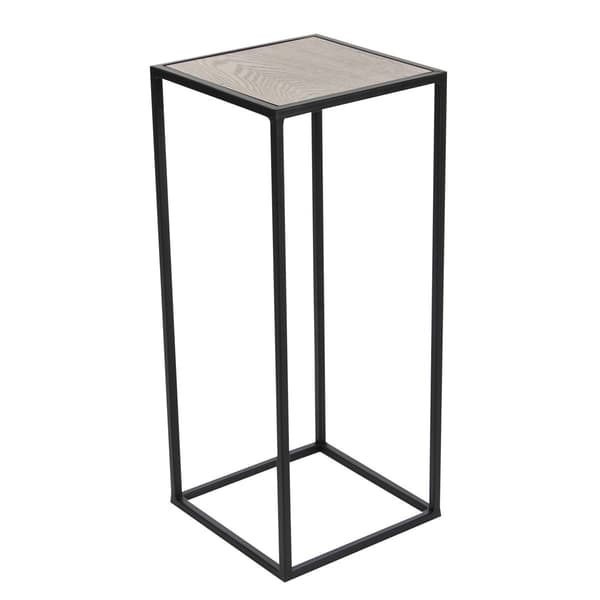 9th & Pike&#174; Black Metal Contemporary Accent Table - Set of 2