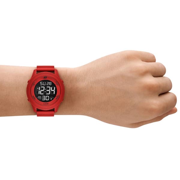 Mens Skechers Slip-Ins Red Rosencrans Watch - SR5247