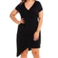 Juniors Plus Derek Heart Wrap Dress - image 3