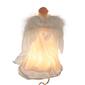 Kurt Adler UL 10-Light 9-Inch White/Silver Angel Treetop - image 5