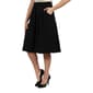Plus Size 24/7 Comfort Apparel Classic Knee Length Skirt - image 3