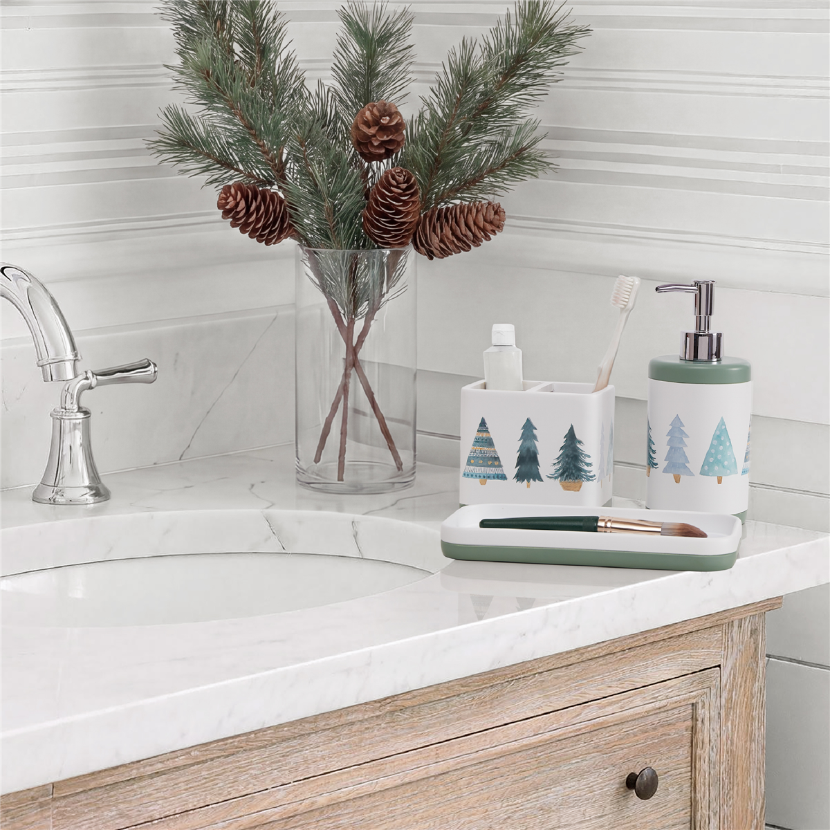 Avanti Whimsy Woods 3pc. Bath Accessory Set