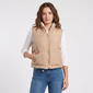 Juniors Jolie & Joy Reversable Solid Sherpa Puffer Vest - image 1