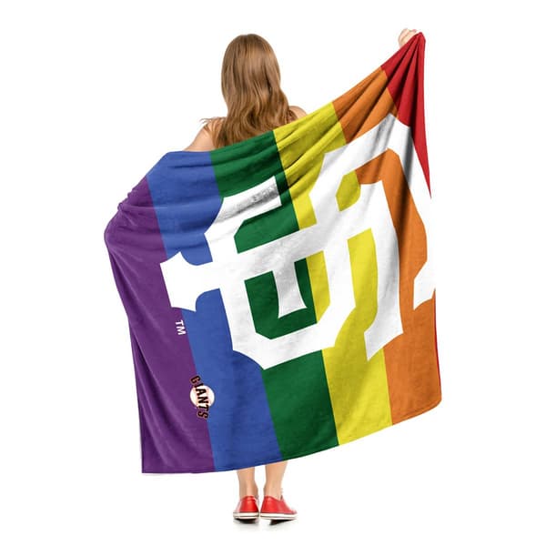 Northwest San Francisco Giants Pride Series Silk Touch Throw