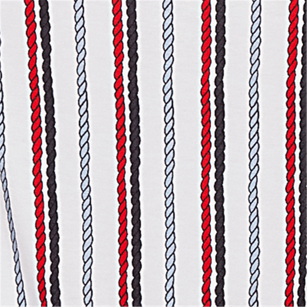 Petite Emaline Sapphire Serenade II Stripe Rope Blouse