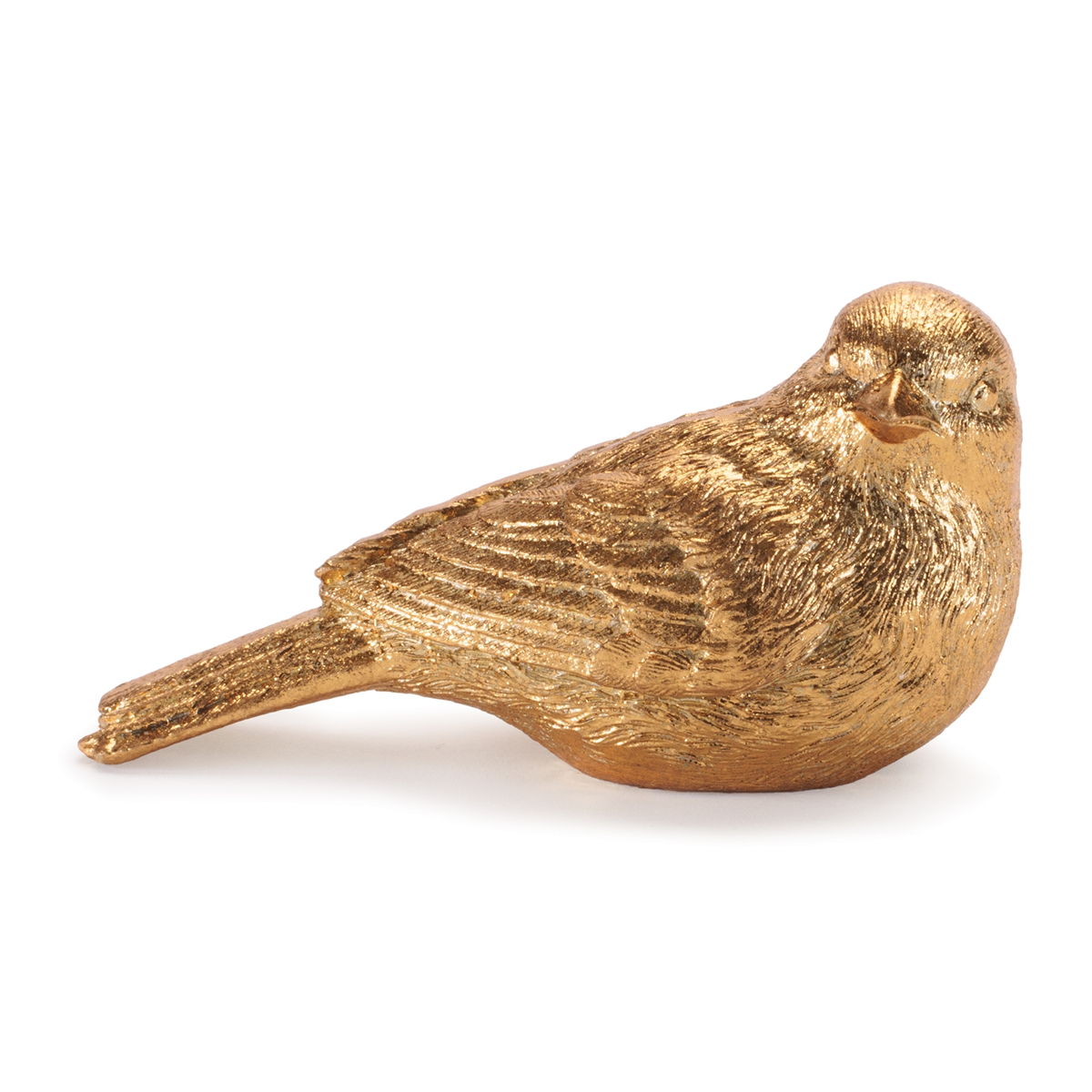 Melrose Metallic Bird Figurine - Set of 6