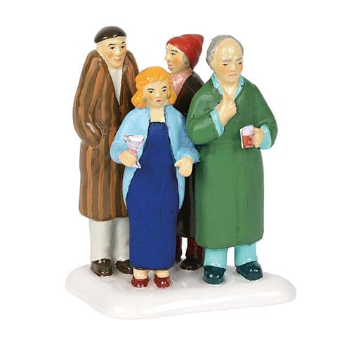 Department 56 Freezing Our Baguettes Off Figurine - image 