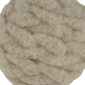 Northlight 3.75in. Beige Woven Yarn Ball Christmas Ornament - image 4