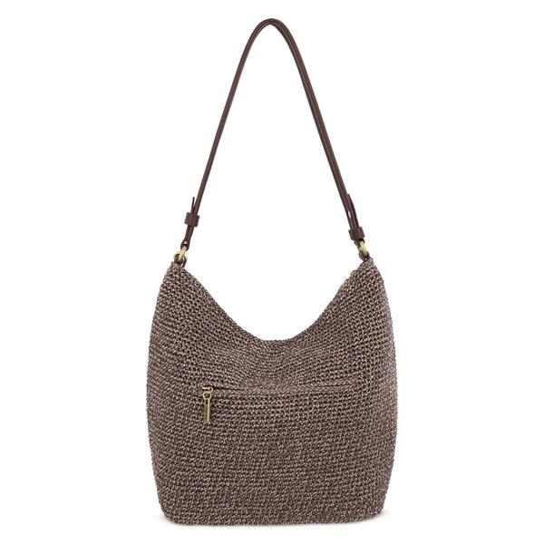 The Sak Sequoia Medium Crochet Hobo - Nutmeg Static