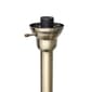 Lalia Home Classic 2 Read Light Glass Shade Torchiere Floor Lamp - image 2