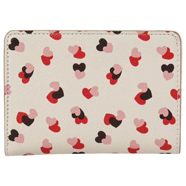 Womens Nanette Lepore Clarra Bifold/Credit Card Wallet - Heart