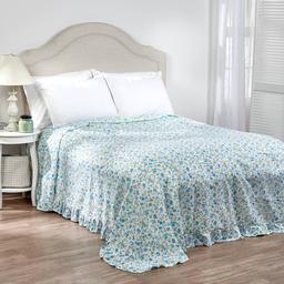 Ashley Cooper(tm) Rosie Plisse Bedspread - Blue