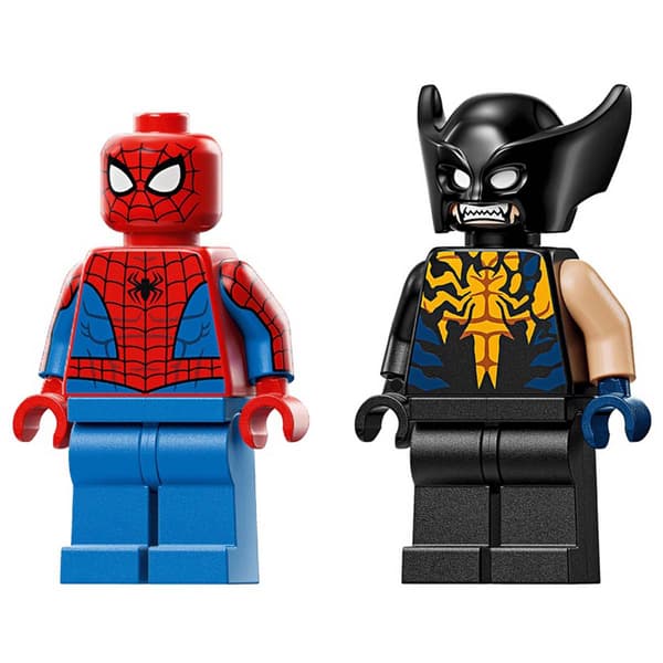 LEGO® Marvel Spiderman Car Vs Venomized Wolverine Building Kit